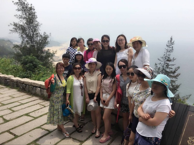 2016年5月12日公司组织员工到广州海陵岛旅游